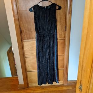 NWOT Black and Rainbow Jumpsuit/One Piece